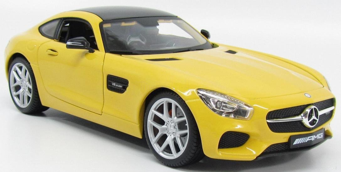 2014 GT-S AMG (C190) Yellow: No package: Image 6