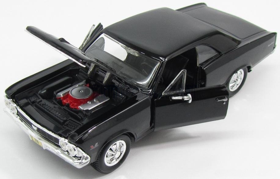 1966 Chevelle SS 396 Black: No package: Image 2