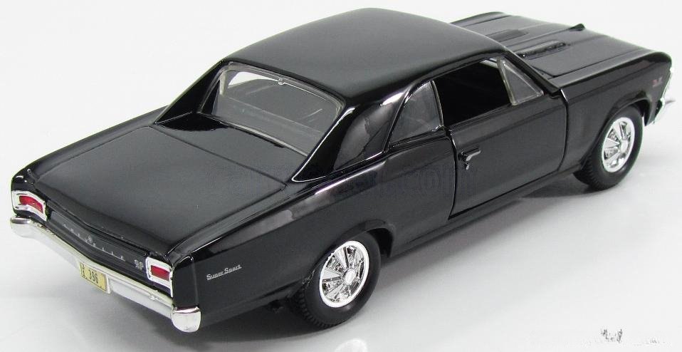 1966 Chevelle SS 396 Black: No package: Image 3