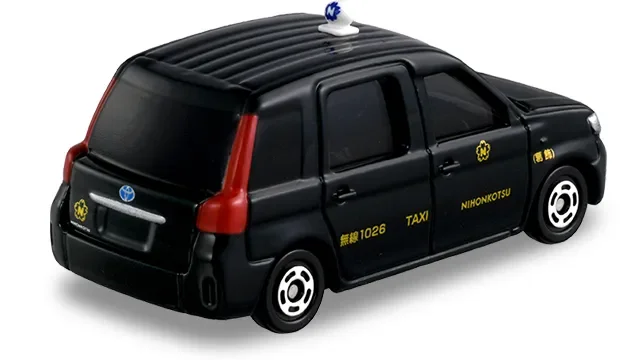 2026 Japan Transportation Taxi Black: Image 3