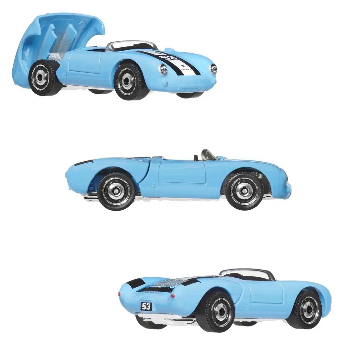 2025 1955 Porsche 550 Spyder Blue: No Package: Image 2