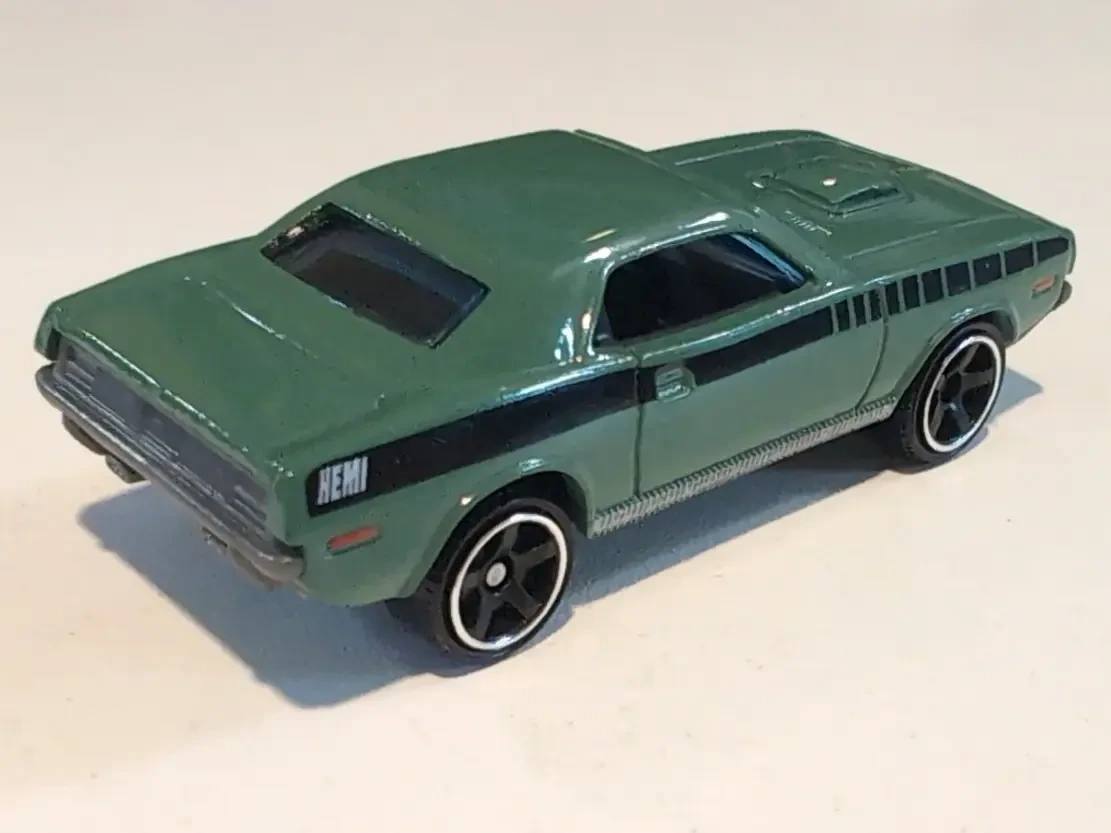 2027 70 Plymouth Cuda Olive: No Package: Image 2