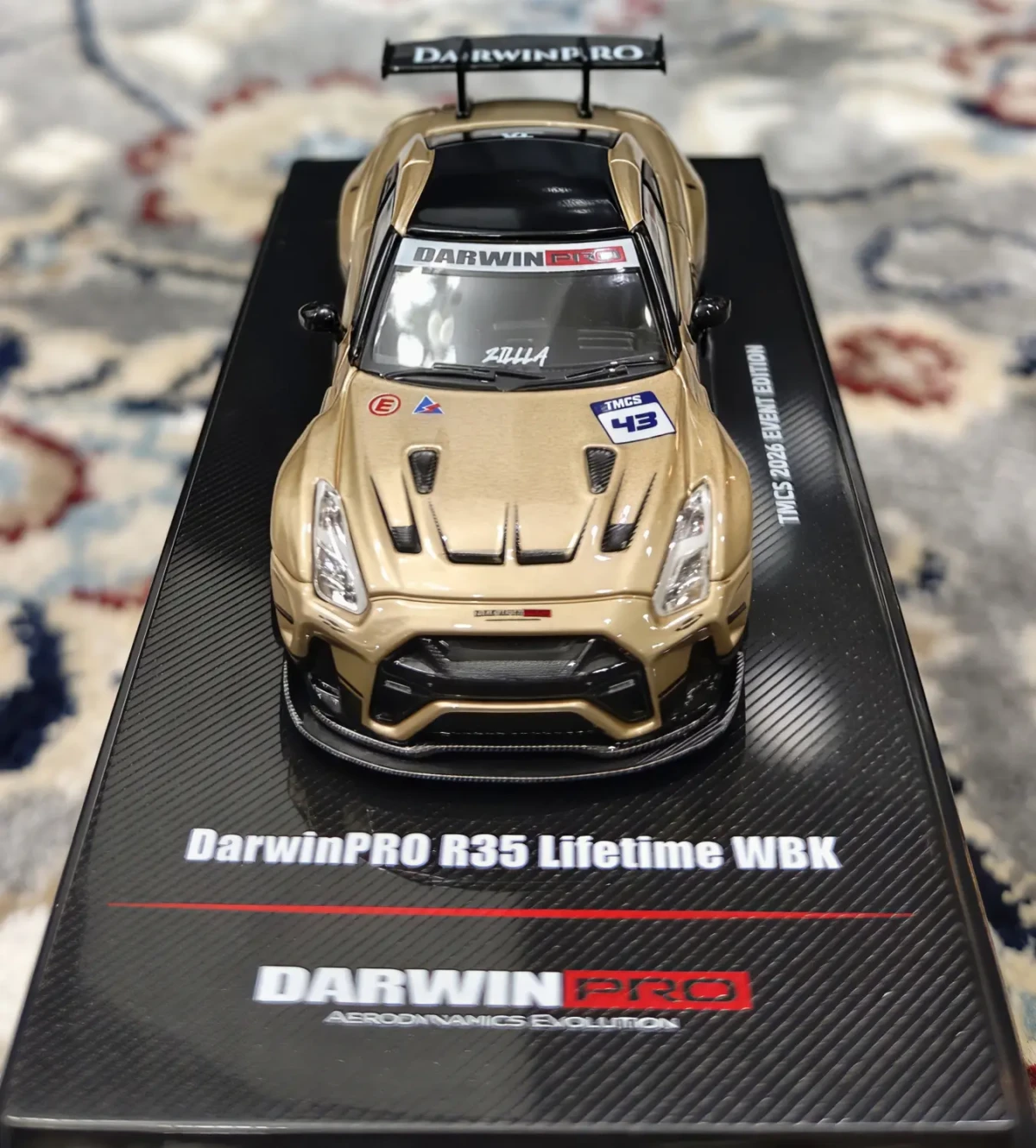 2026 DarwinPRO R35 Lifetime WBK TMCS 2026 Event Edition Gold: No Package: Image 6