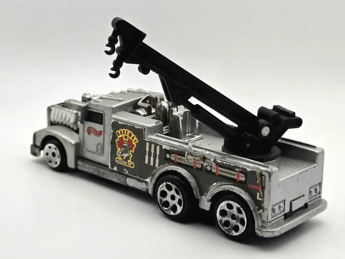 2001 Hot Rod Crane Truck Silver: No Package: Image 4