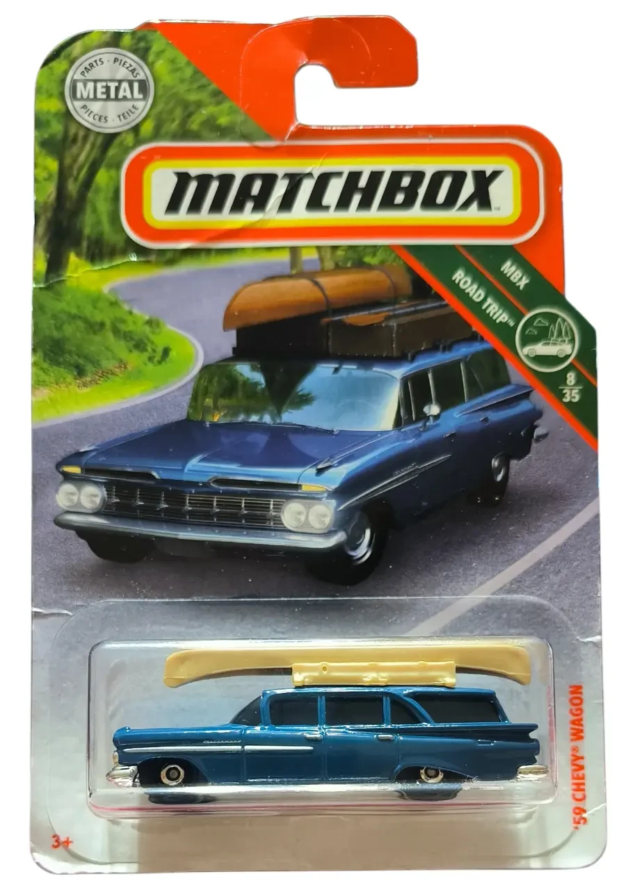 2018 59 Chevy Wagon Blue: Long Card: Image 2