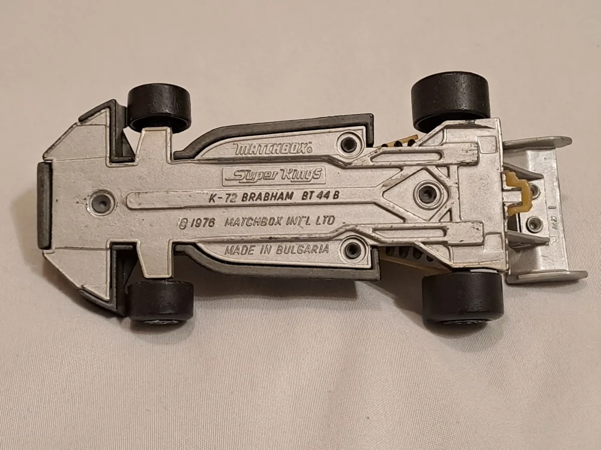 1989 Brabham BT 44 B Grey: No Package: Image 3