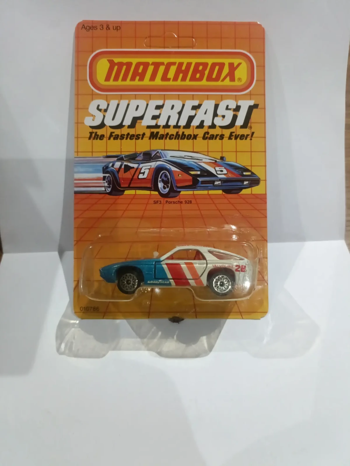 1986 Porsche 928 “Gale Jenkins” White: Long Card: Image 2