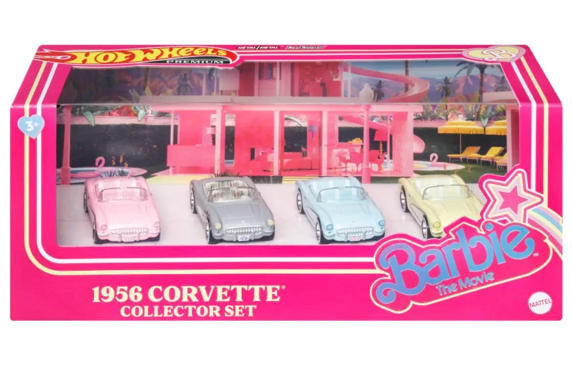 2023 Barbie 1956 Corvette Collector Set: Long (INT): Image 2