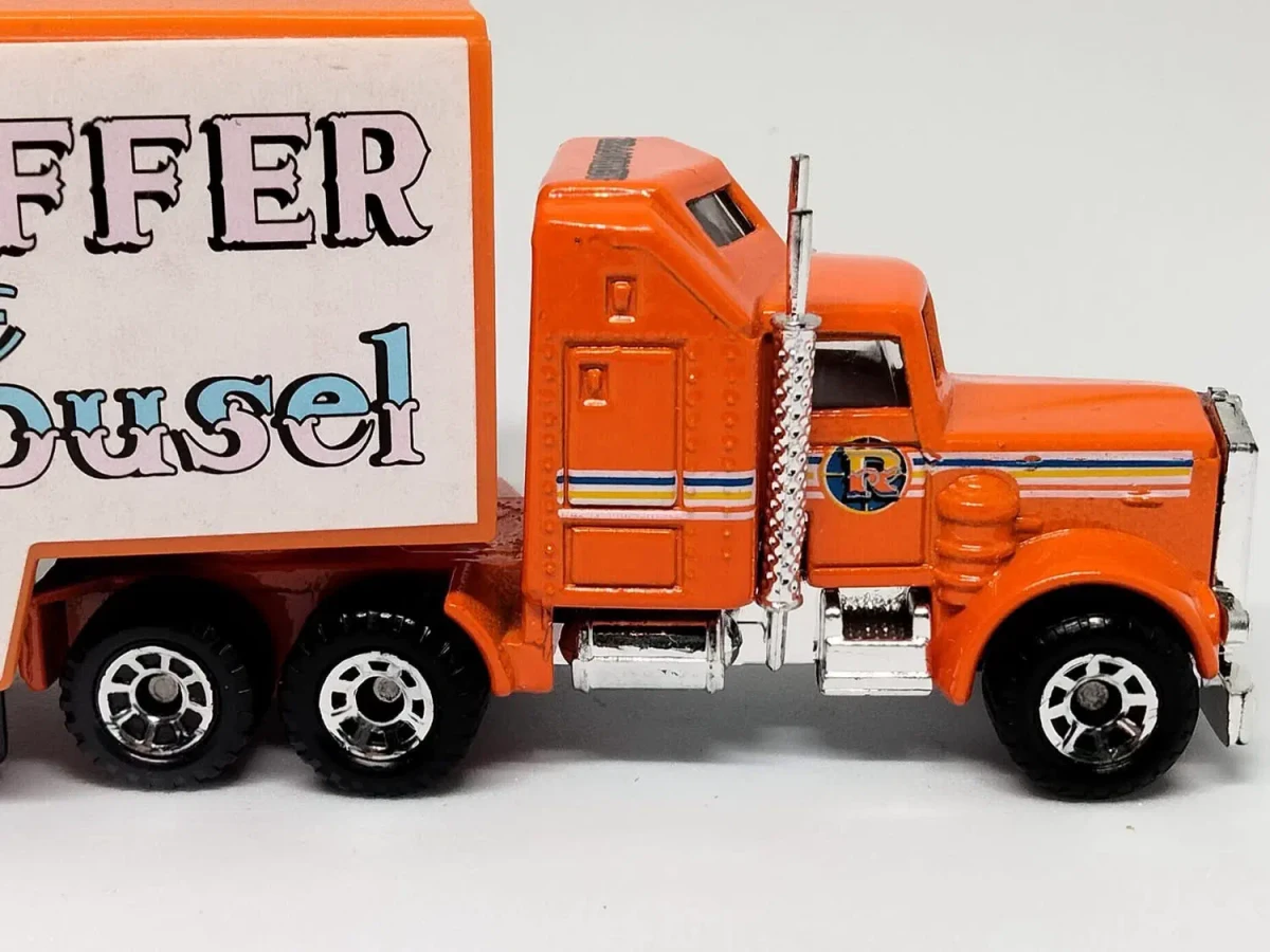 1993 Kenworth Conventional & Box Trailer Reithoffer Orange: No Package: Image 2