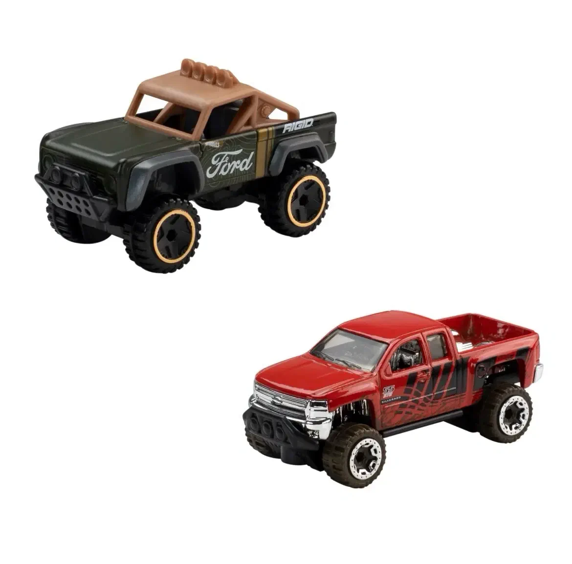 2026 Custom Ford Bronco And Chevy Silverado Off Road Red: No Package: Image 2