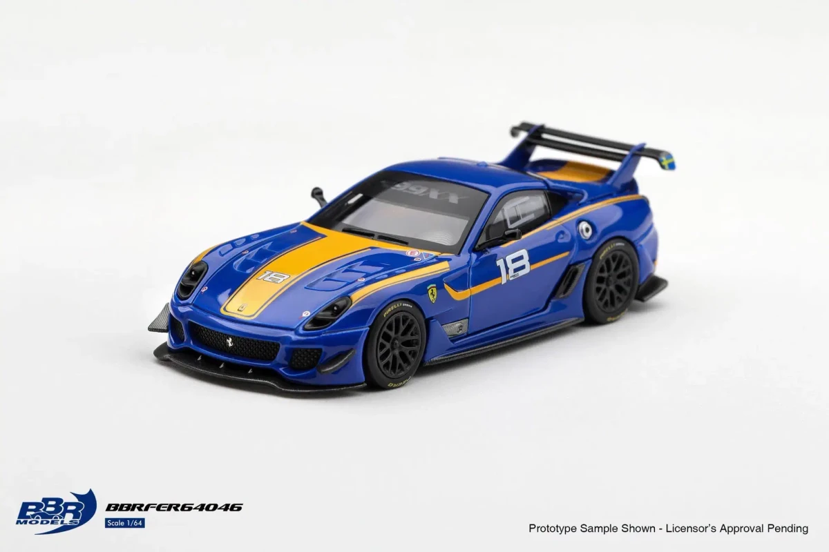 2026 Ferrari 599XX Evo #18 Blue: No Package: Image 2