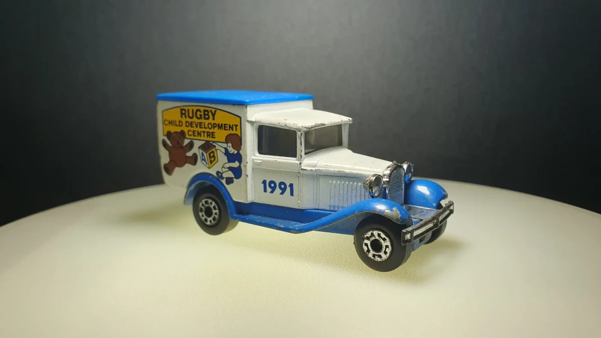 1991 Model A Ford Van White: No Package: Image 2