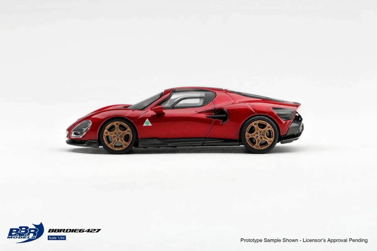 2026 Alfa Romeo 33 Stradale Rosso Villa d'Este Red: No Package: Image 3