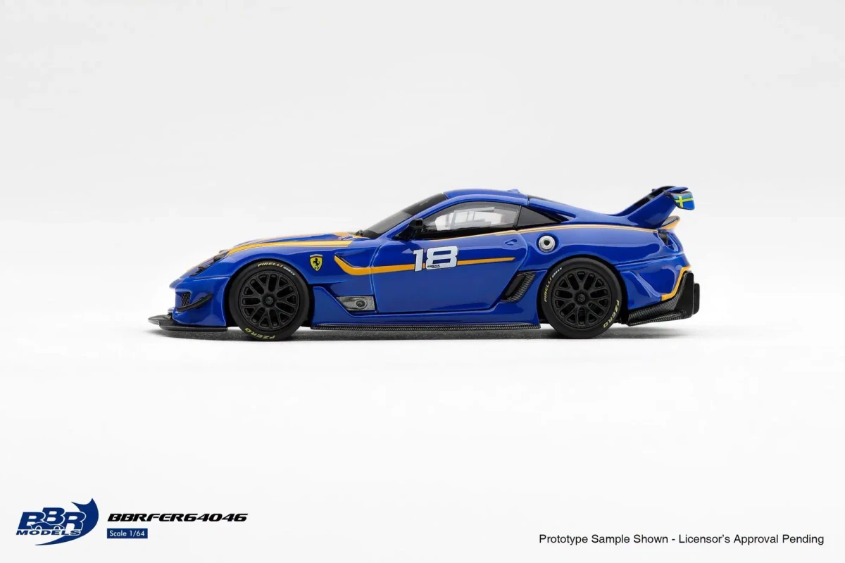 2026 Ferrari 599XX Evo #18 Blue: No Package: Image 3