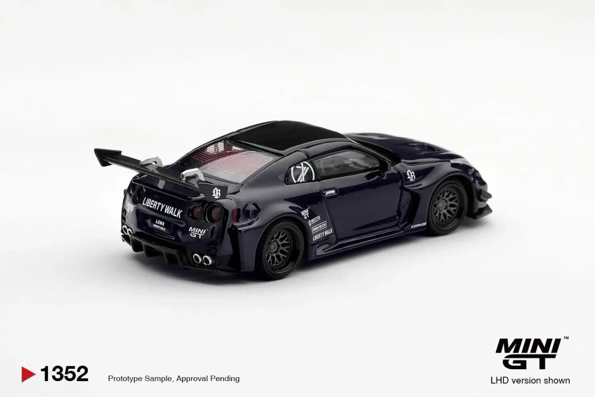 2026 LB-Silhouette WORKS GT NISSAN 35GT-RR Ver.2 INOZETEK Edition Black: No Package: Image 3