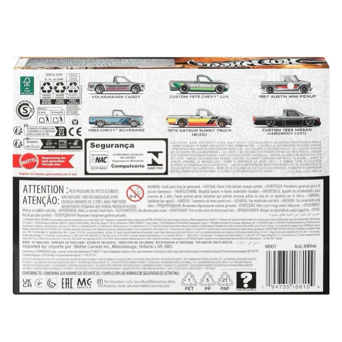 2024 1975 Datsun Sunny Truck (B120) ZAMAC: Short: Image 3