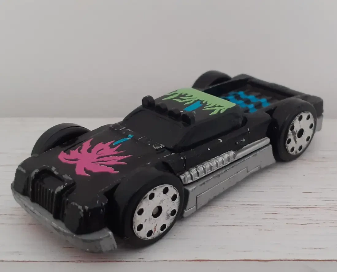 1990 Rotating Racer / Twirlin' Truck Silver: No Package: Image 2