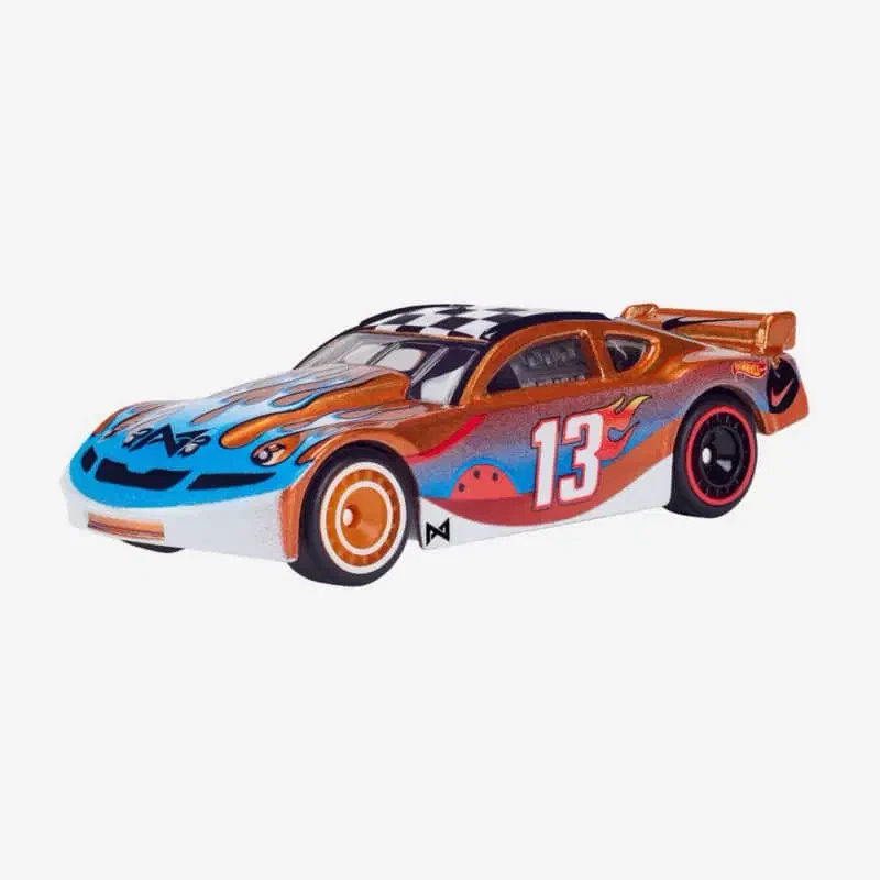 2022 Paul George Hot Wheels Circle Tracker Orange: No Package: Image 6