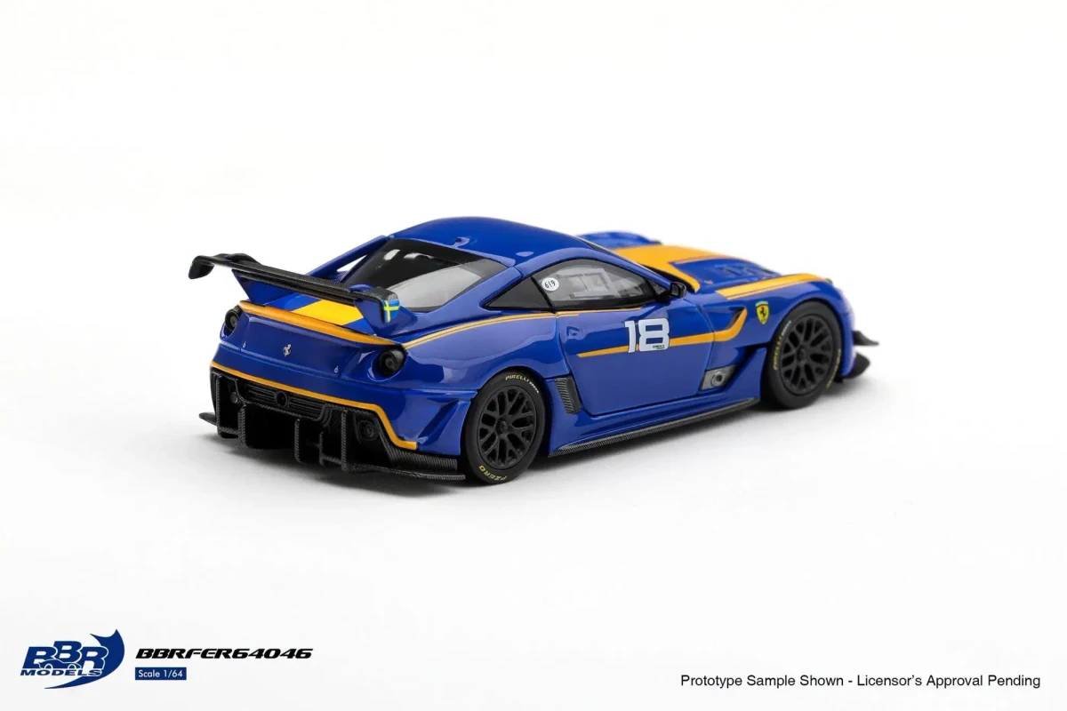 2026 Ferrari 599XX Evo #18 Blue: No Package: Image 4