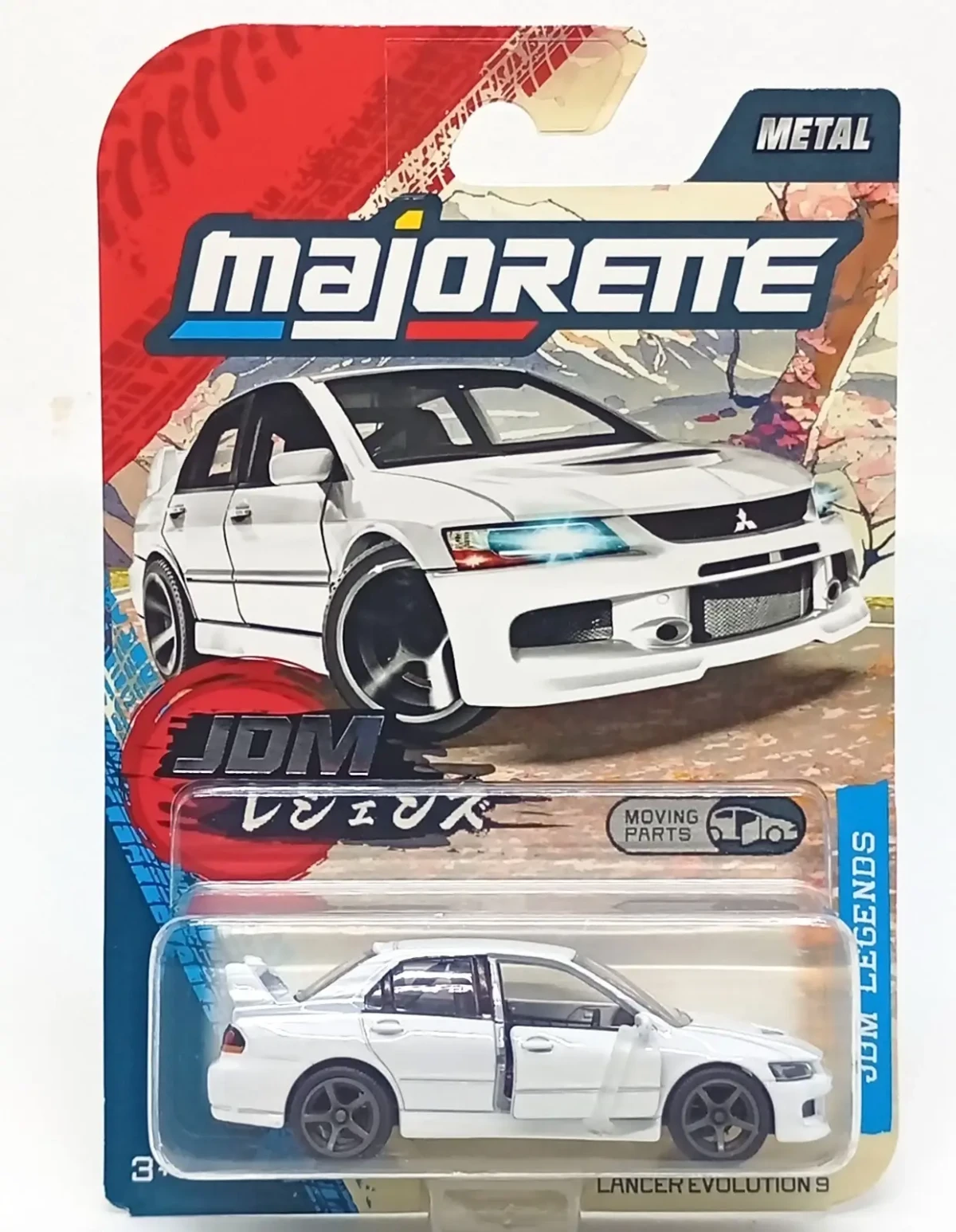 2026 Mitsubishi Lancer Evolution 9 White: Blister: Image 2