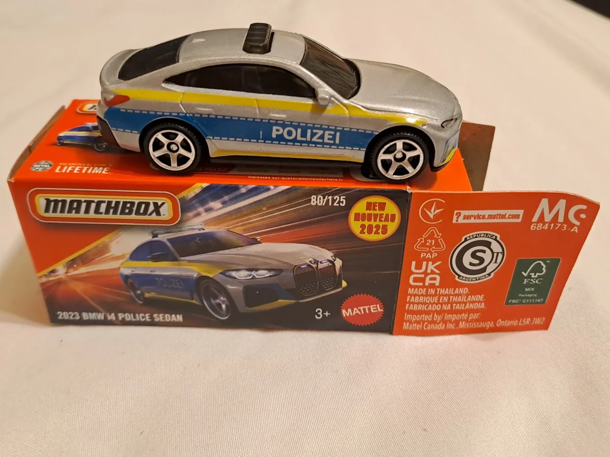 2025 2023 BMW i4 Police Sedan Silver: Box: Image 2