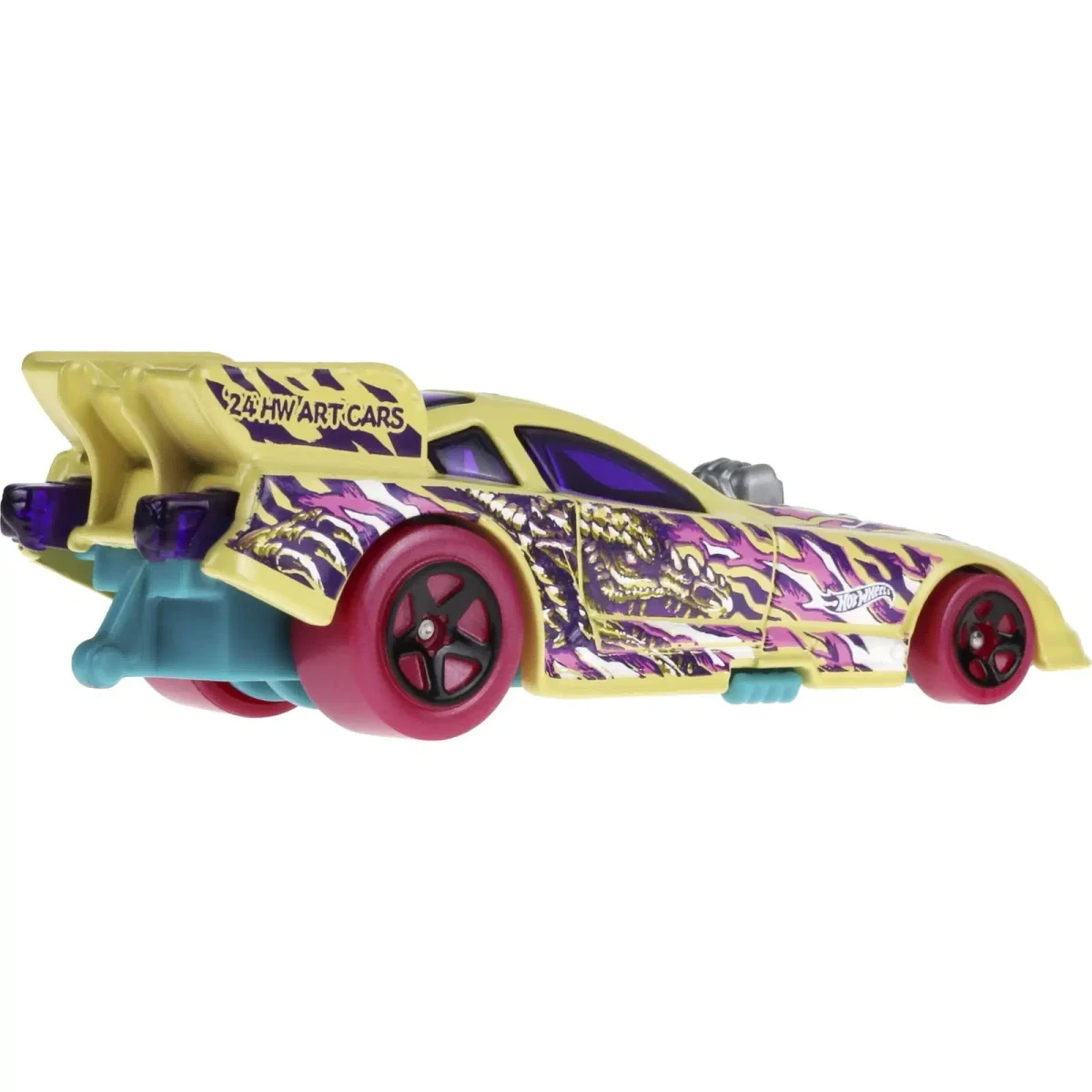 2024 Mustang Funny Car Yellow: No Package: Image 6