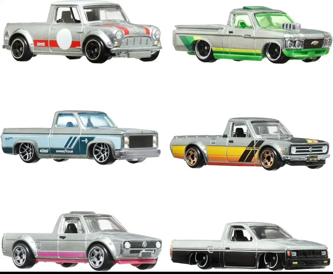 2024 Zamac Pick-Ups 6-Pack ZAMAC: No Package: Image 8