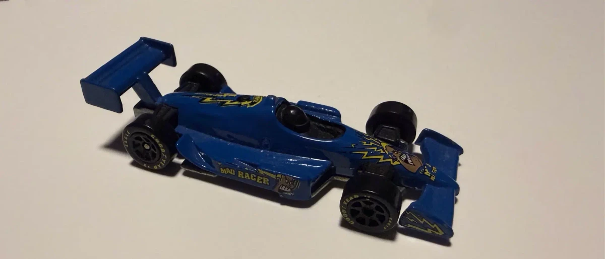 2000 Hot Wheels 500 Blue: No Package: Image 3
