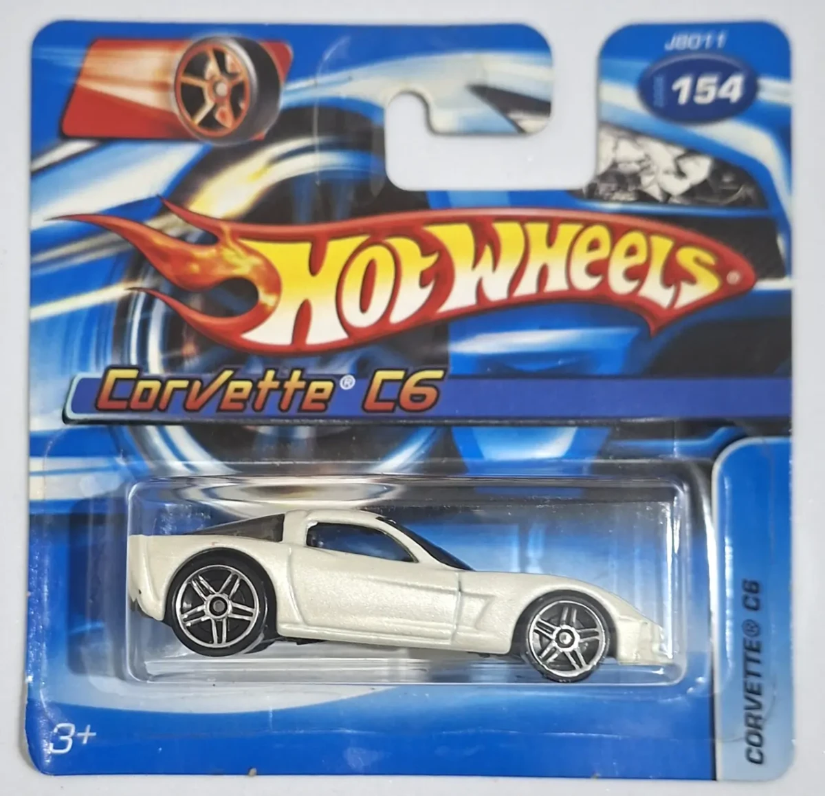 2006 Corvette C6 White: Short: Image 2