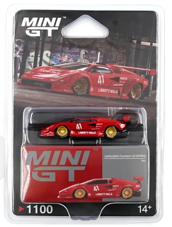 2025 Lamborghini Countach LB-WORKS Red Red: Blister: Image 2