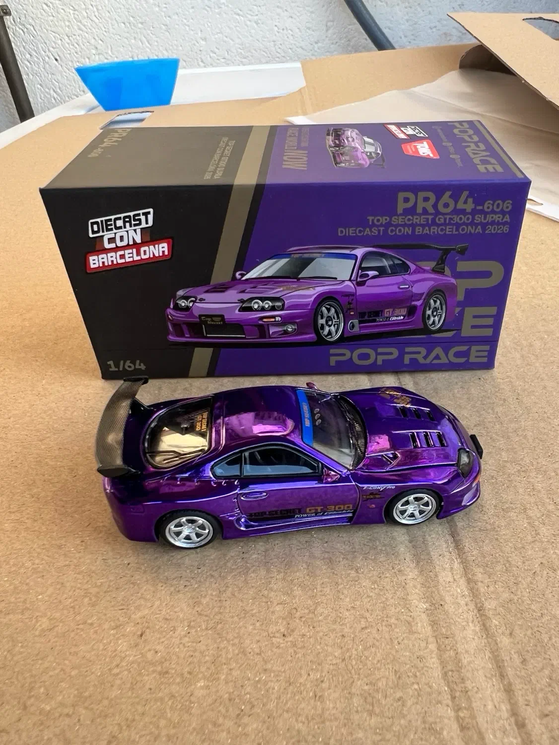 2026 Top Secret GT300 Supra Purple: No Package: Image 7