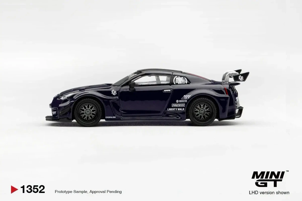 2026 LB-Silhouette WORKS GT NISSAN 35GT-RR Ver.2 INOZETEK Edition Black: No Package: Image 2