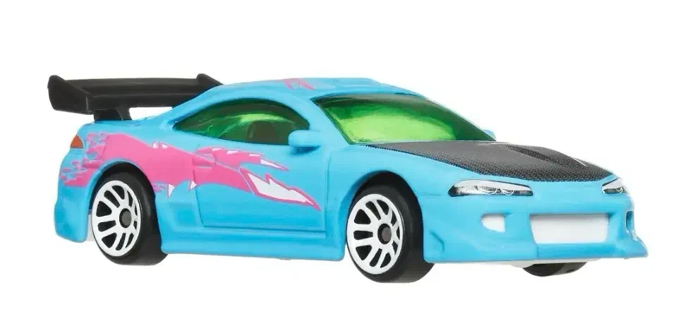 2027 1995 Mitsubishi Eclipse Blue: No Package: Image 3