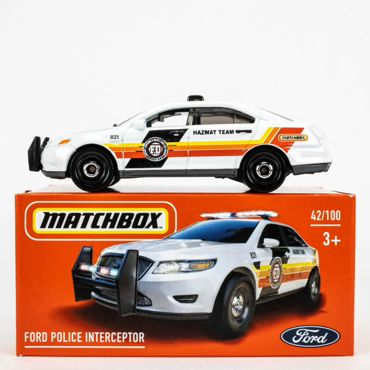2022 Ford Police Interceptor White: Box: Image 2