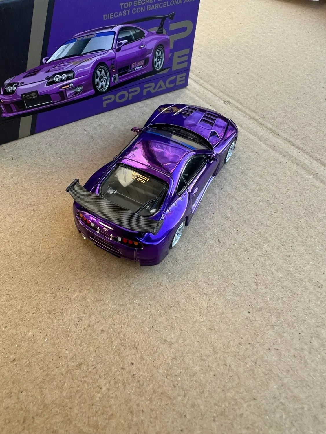 2026 Top Secret GT300 Supra Purple: No Package: Image 6