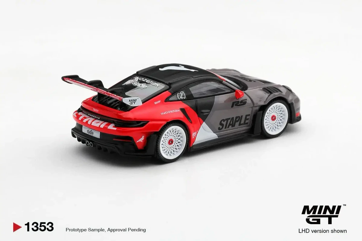 2026 Porsche 911 GT3 RS STAPLE x INOZETEK Grey: No Package: Image 4