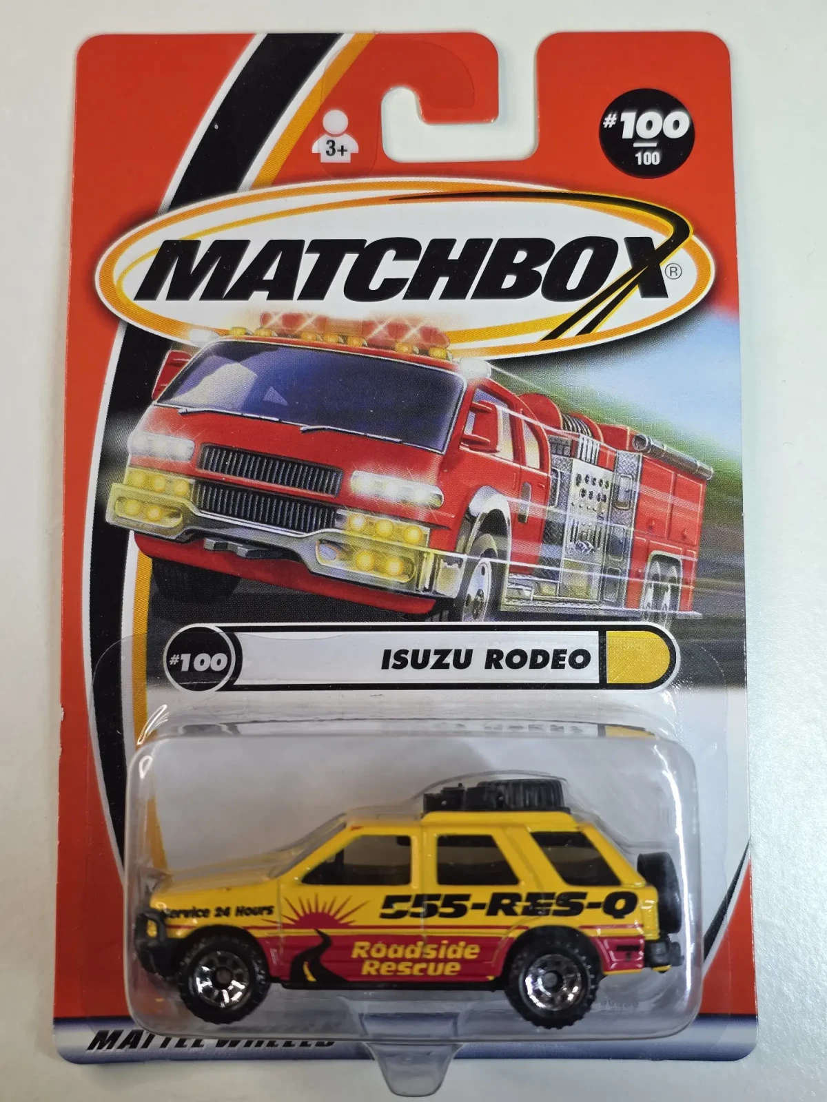 2000 Isuzu Rodeo Yellow: Long Card: Image 2