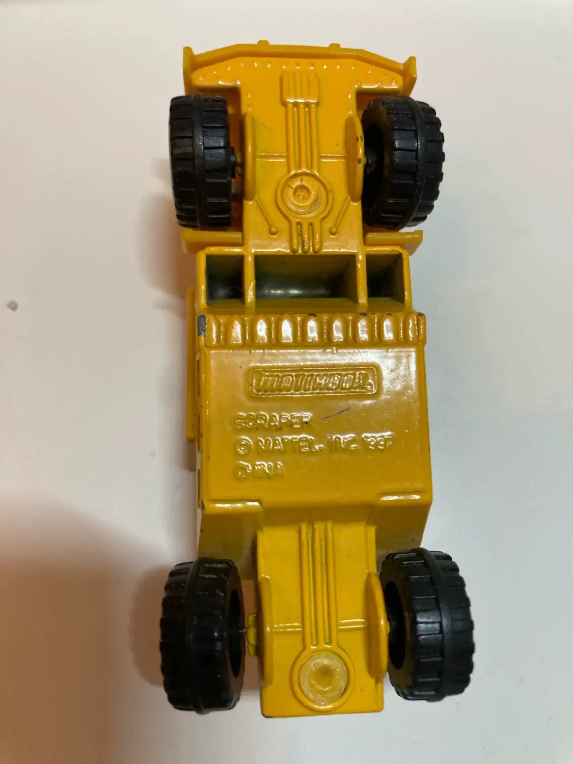 1997 Scraper Yellow: No Package: Image 3