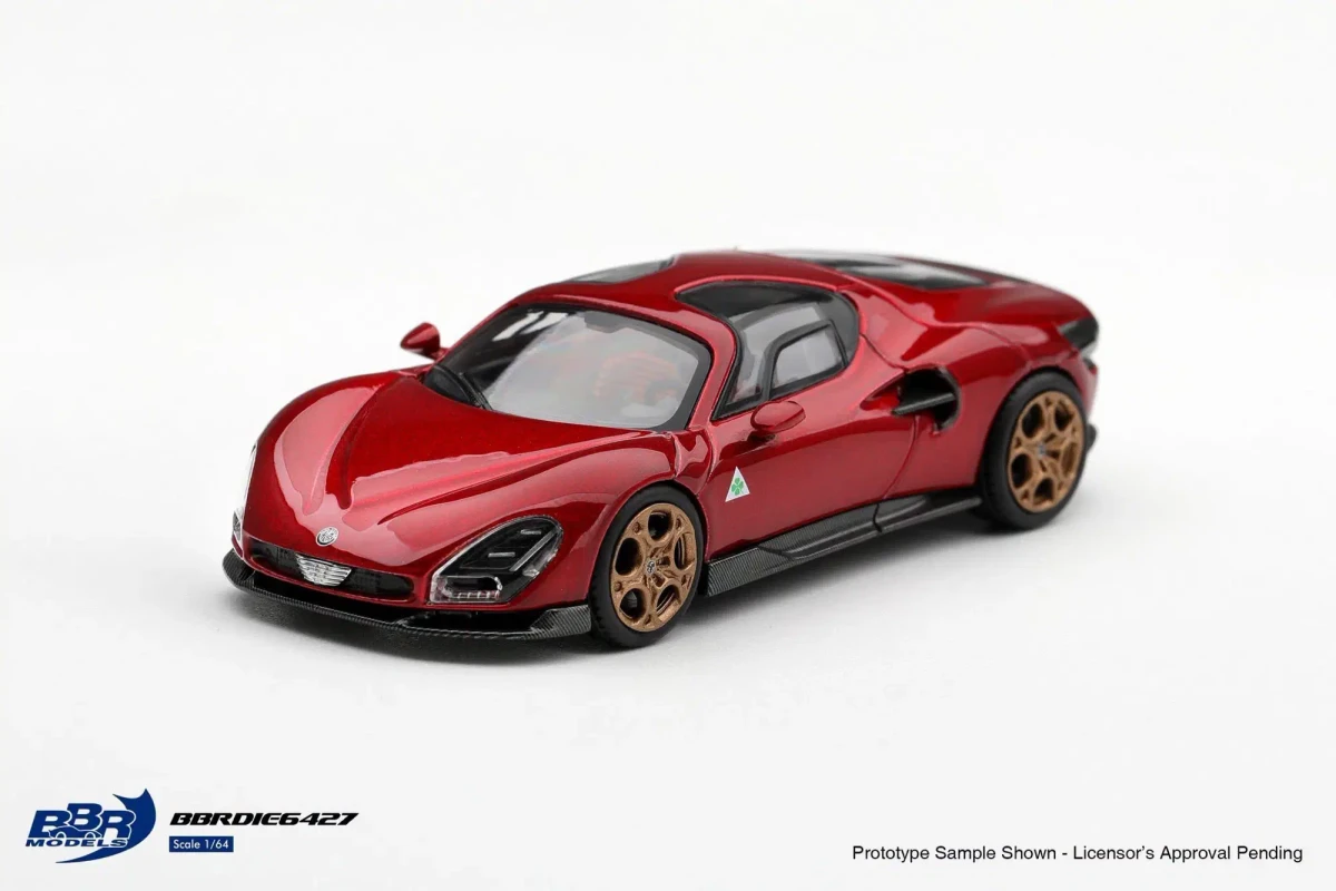 2026 Alfa Romeo 33 Stradale Rosso Villa d'Este Red: No Package: Image 2