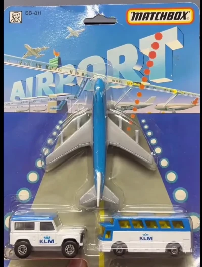KLM Royal Dutch Airport 3-Pack