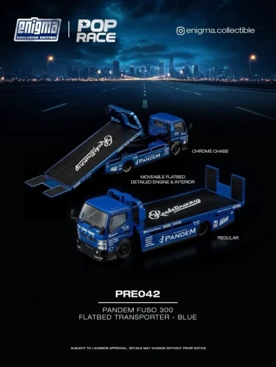 PandeM Fuso 300 Flatbed Transporter