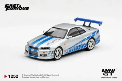 Nissan Skyline GT-R C-West "2 Fast 2 Furious" Brian O'Conner
