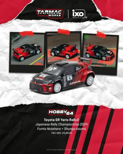 Toyota GR Yaris Rally2 – Japanese Rally Championship 2024 – Fumio Nutahara / Shungo Azuma