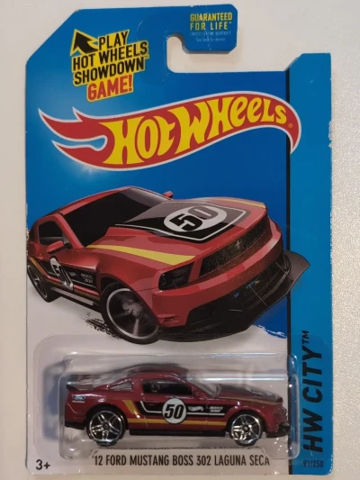 12 Ford Mustang Boss 302 Laguna Seca