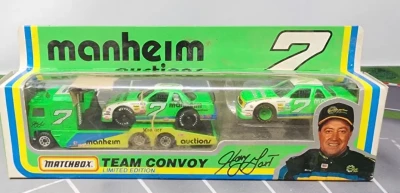 Kenworth Cabover Racing Transporter & Chevrolet Lumina Stock Car Manheim #7