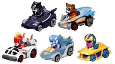 Hot Wheels RacerVerse - Marvel 5-Pack