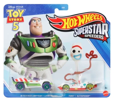 Hi-Tech Buzz Light Year Later Crater & Forky Blitzspeeder 2-Pack
