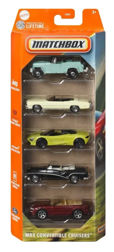 MBX Convertible Cruisers 5-Pack