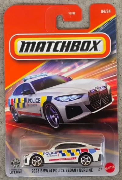BMW I4 Police