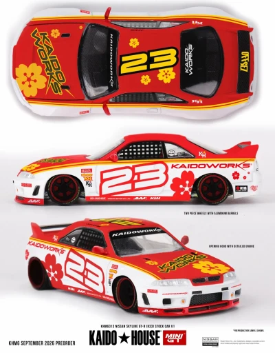 Nissan Skyline GT-R (R33) Stock Car V1